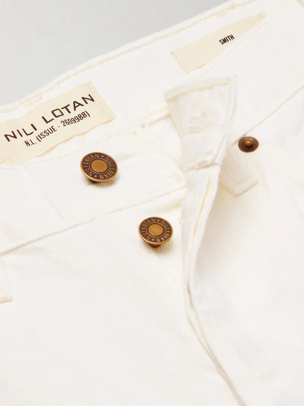 NILI LOTAN Smith cotton mid-rise straight jeans - Picture 8 of 12